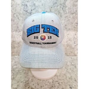Main Gate Big 10 2015 Basketball Men's One‎ Size Adj. Gray/Blue *NEEDS CLEANING*